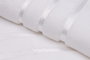 Mijölnir Dolce Juego de Toallas de Baño Blanco (2 Piezas) de Microalgodón